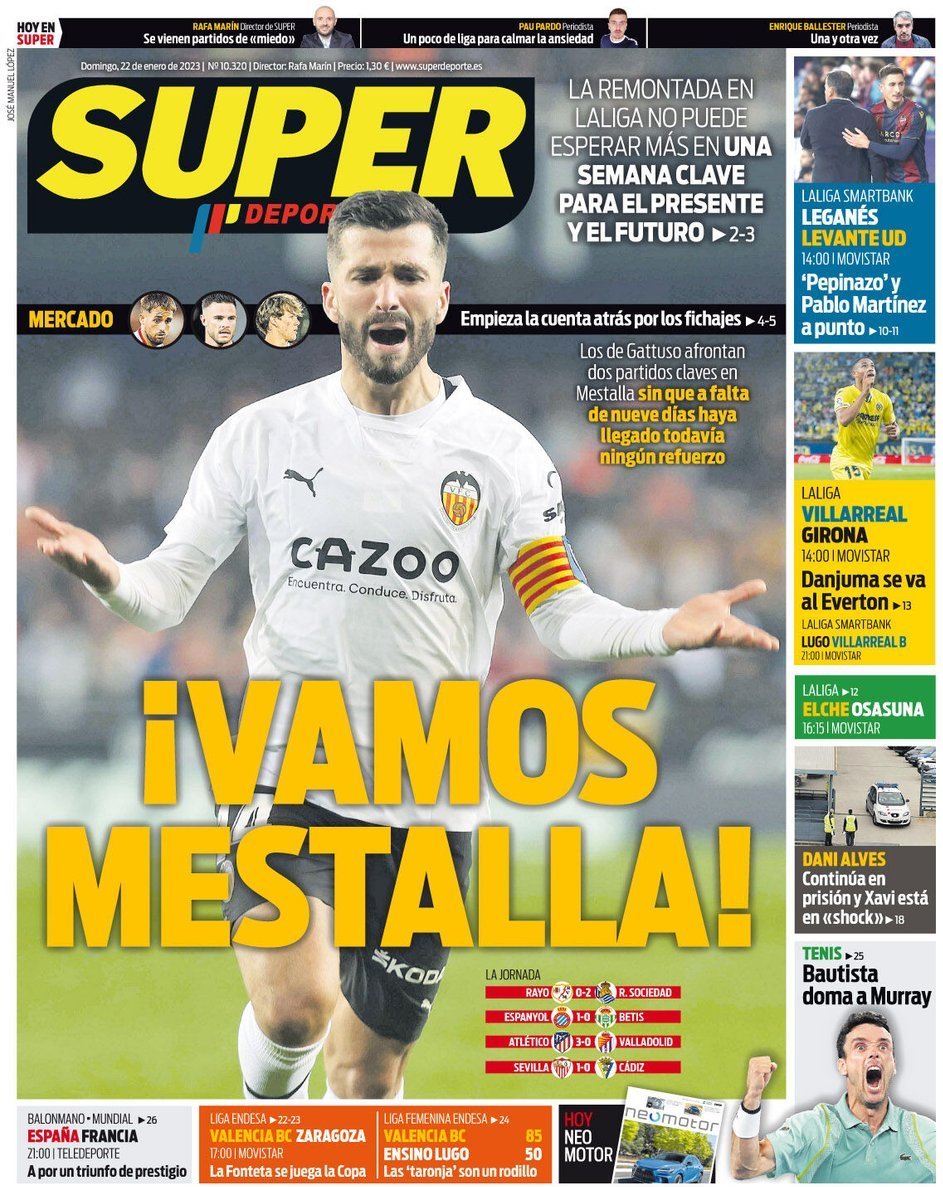 capa Jornal SuperDeporte