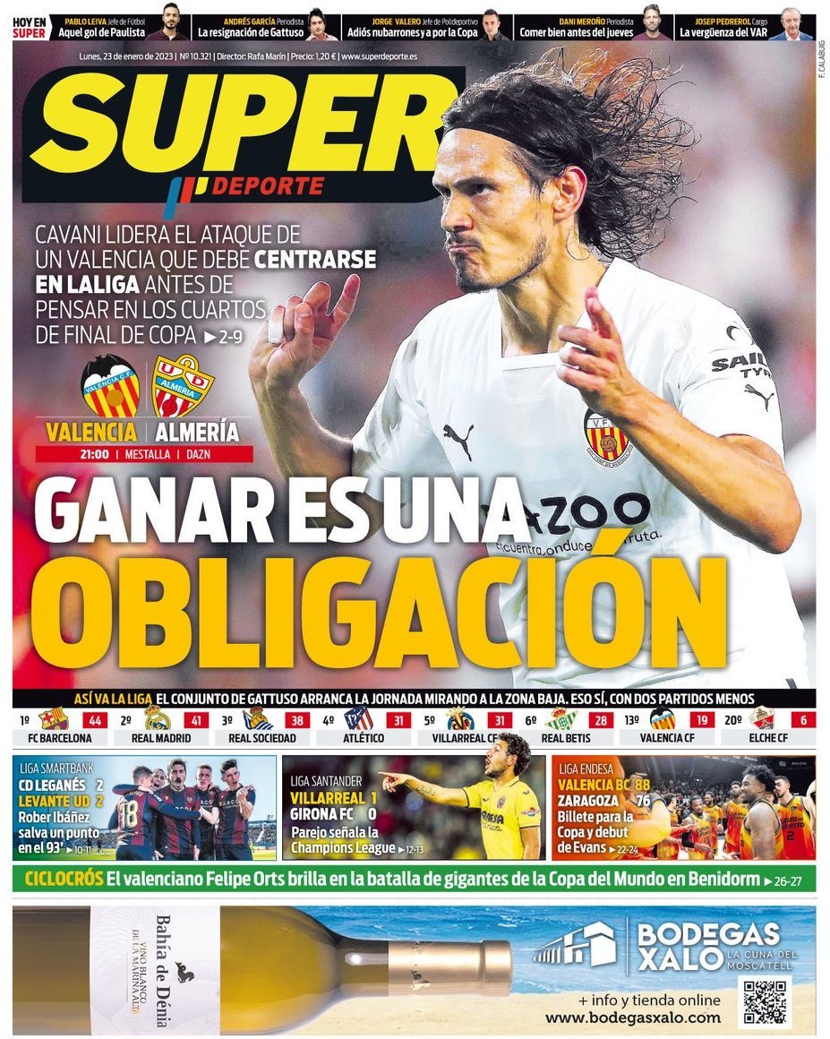 capa Jornal SuperDeporte