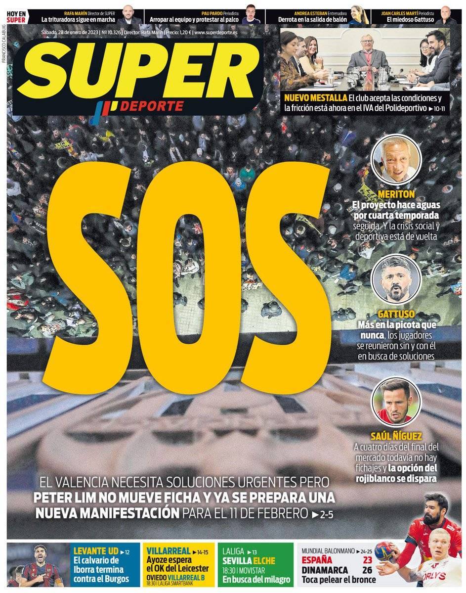 capa Jornal SuperDeporte