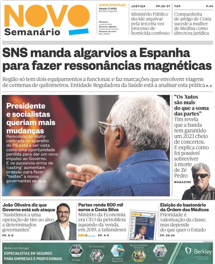 capa NOVO Semanário