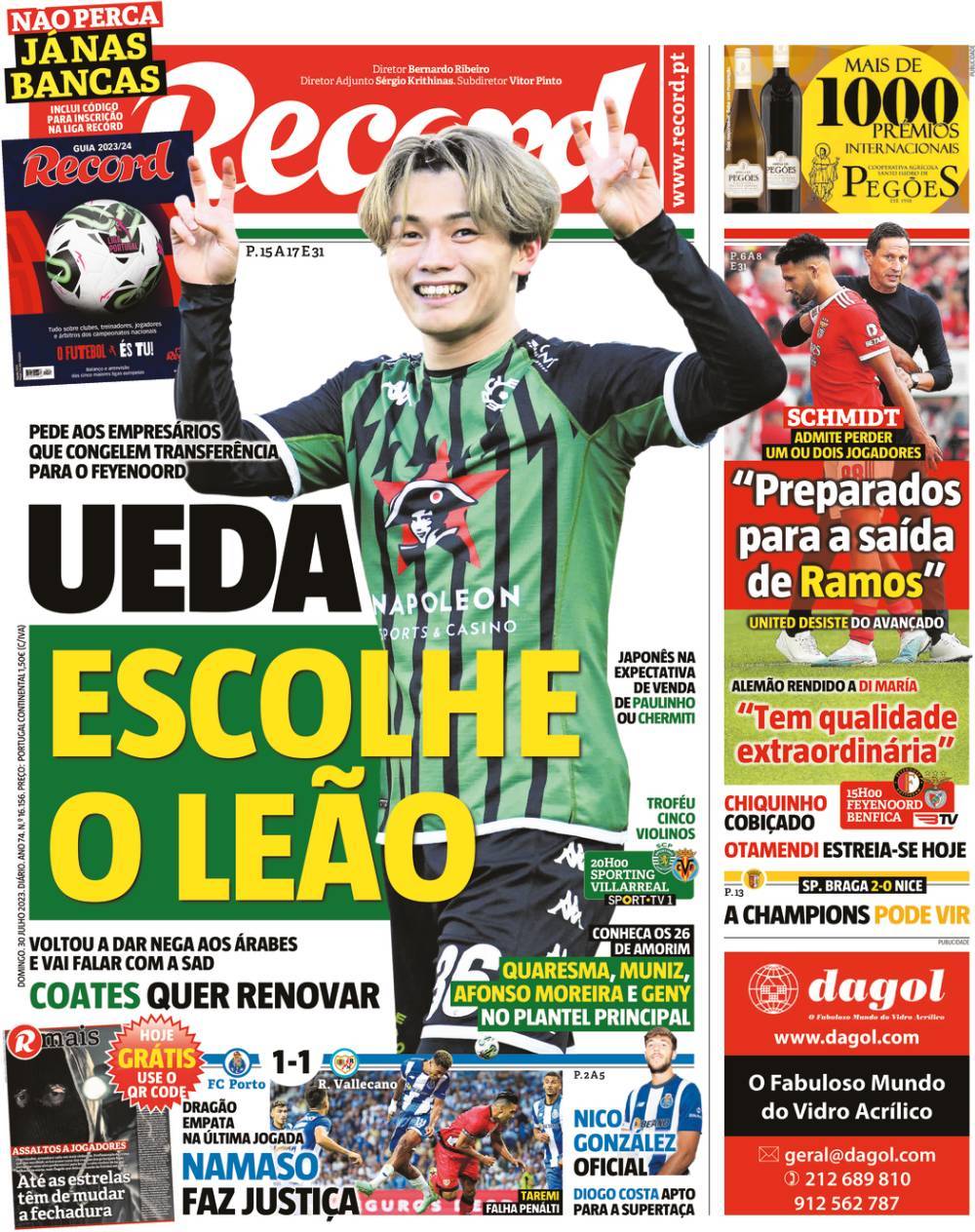 capa Jornal Record