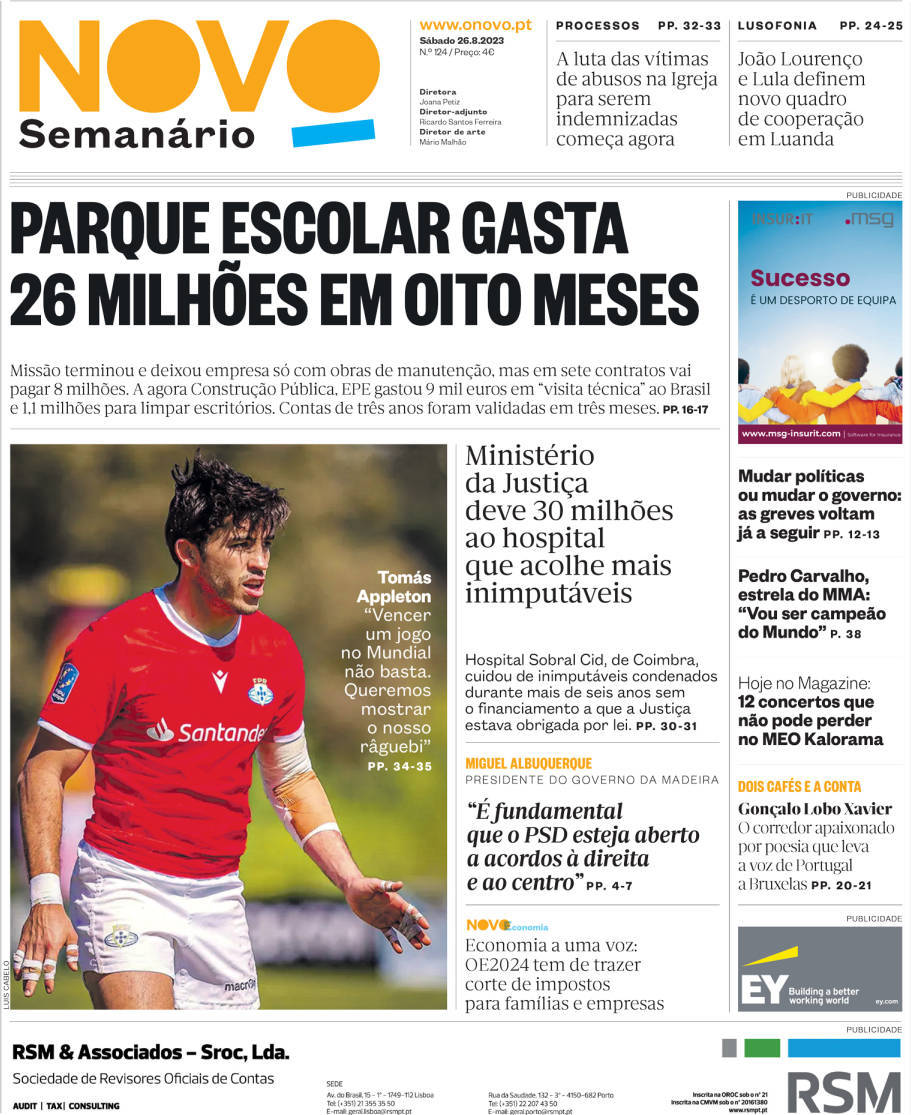 capa NOVO Semanário