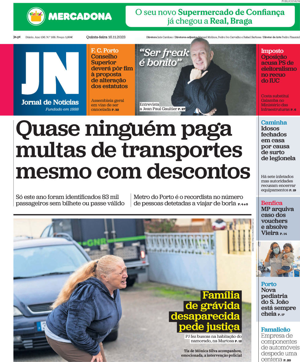 Notícias de quarta-feira (16)