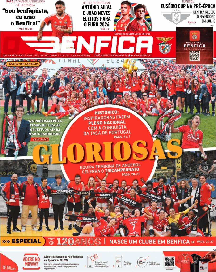 capa Jornal Benfica