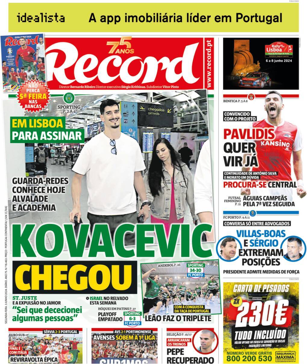 capa Jornal Record