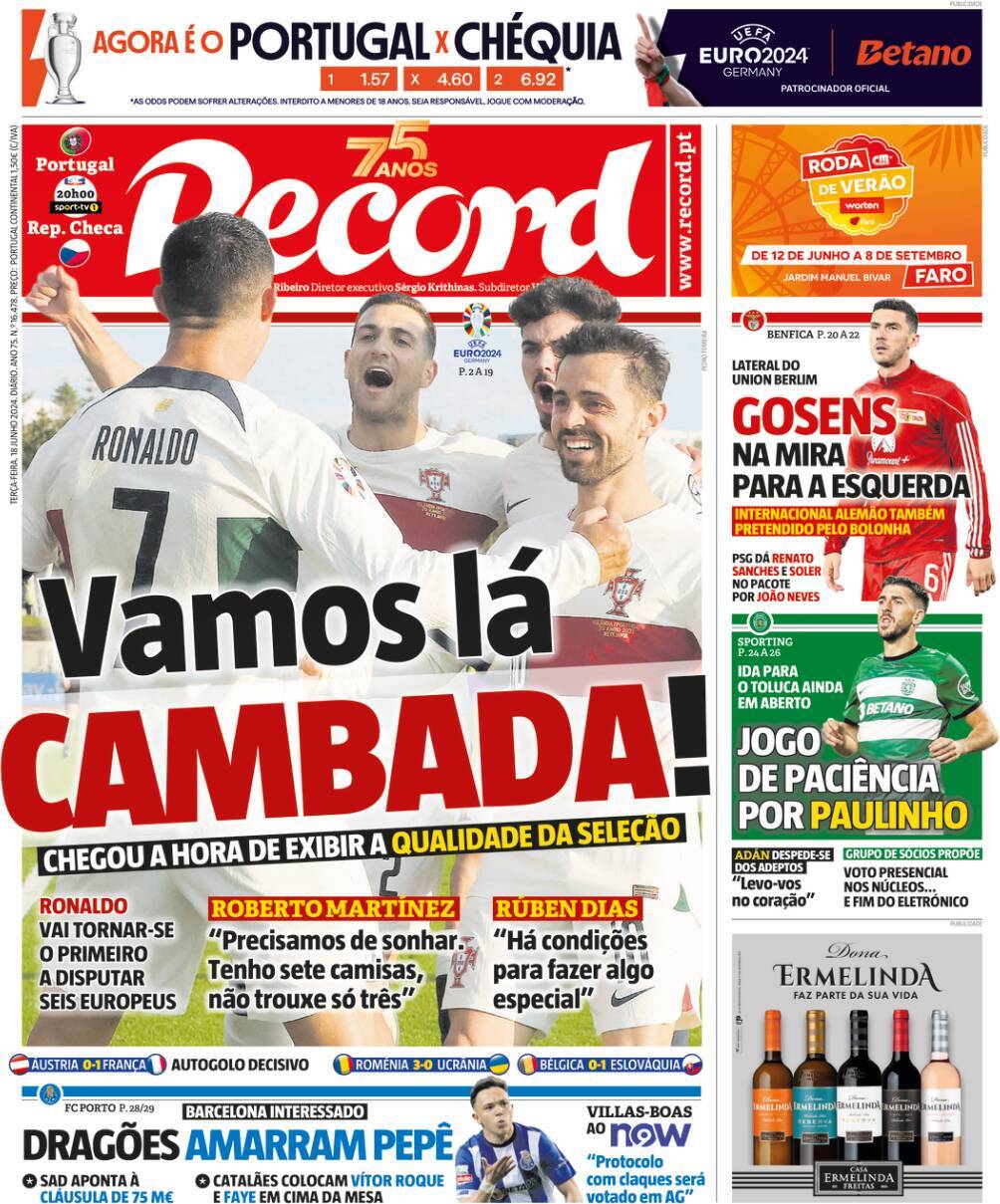 capa Jornal Record