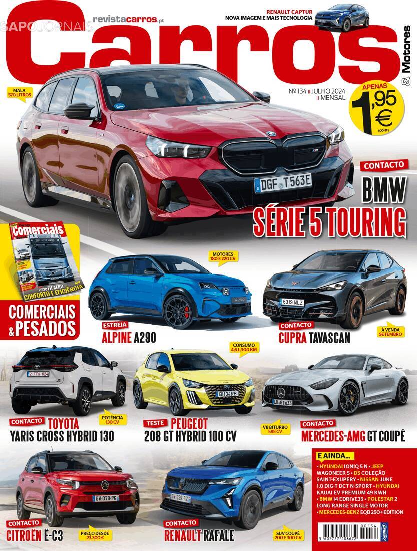 capa Revista Carros e Motores