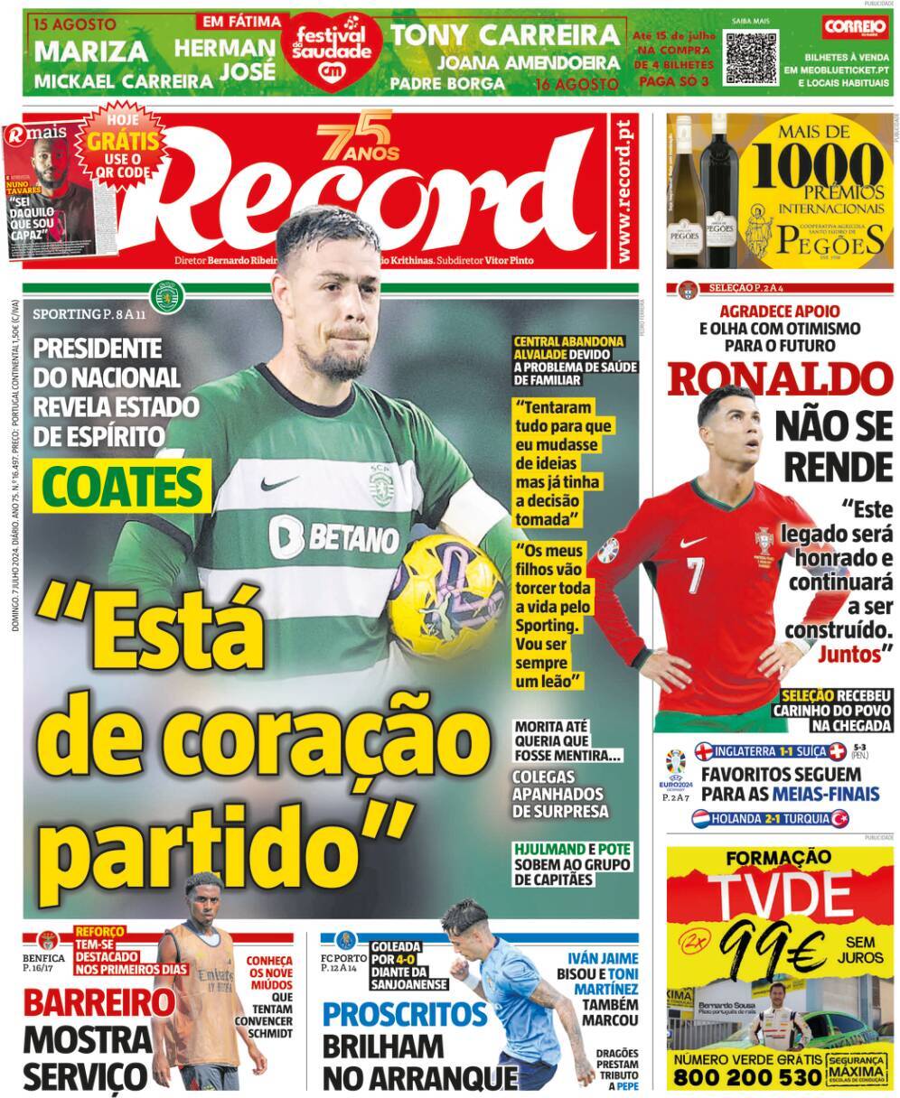 capa Jornal Record