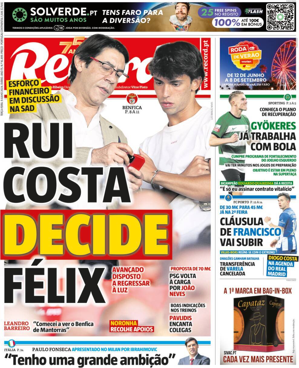 capa Jornal Record