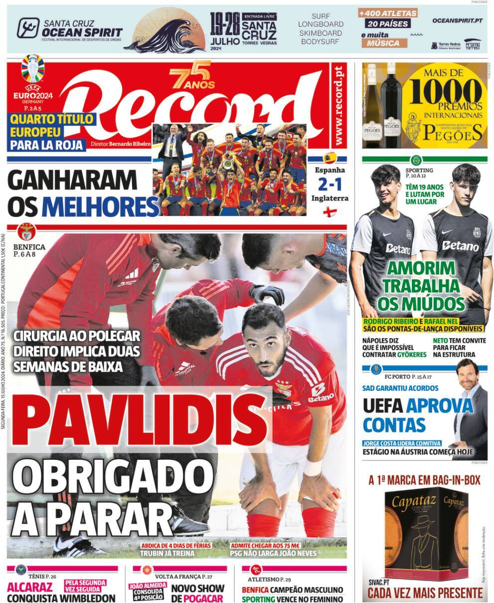 capa Jornal Record