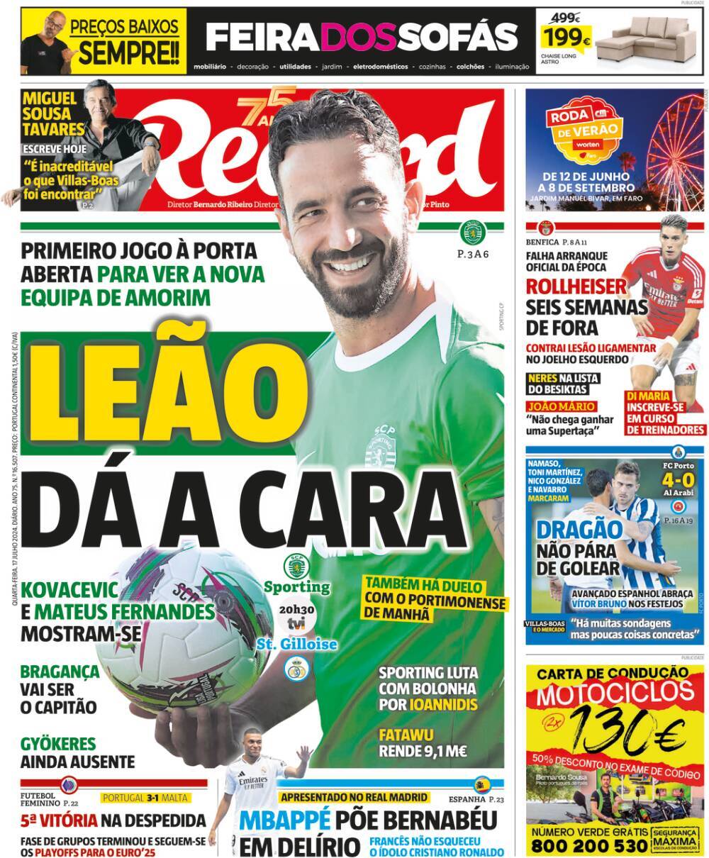 capa Jornal Record