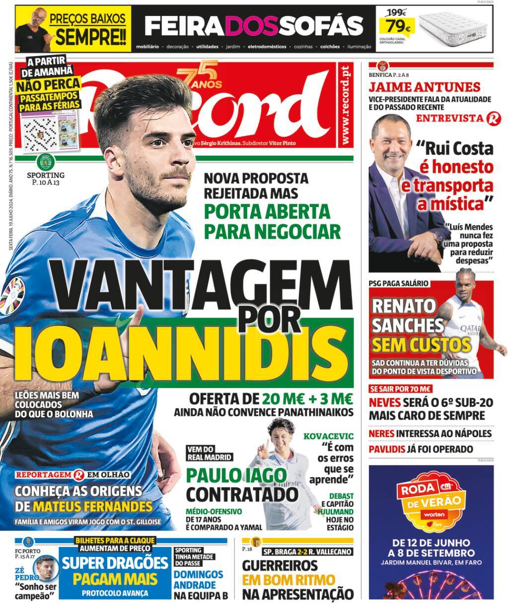 capa Jornal Record