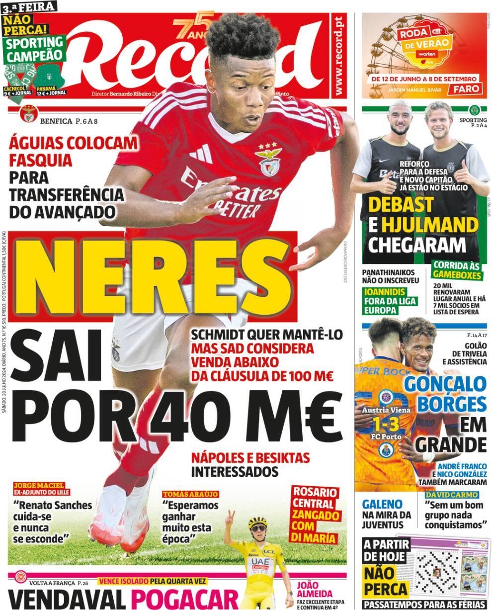 capa Jornal Record