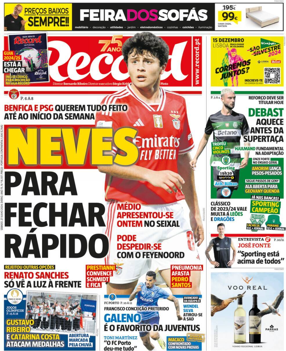 capa Jornal Record