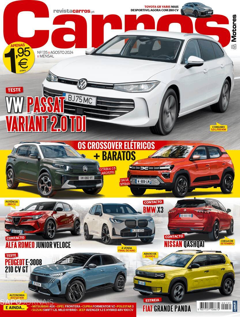 capa Revista Carros e Motores