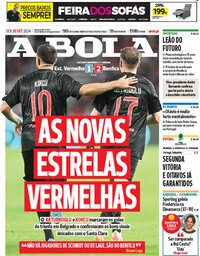 capa Jornal A Bola