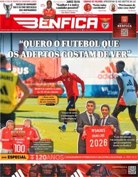 capa Jornal Benfica