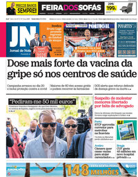 capa Jornal de Notícias