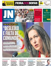 capa Jornal de Notícias