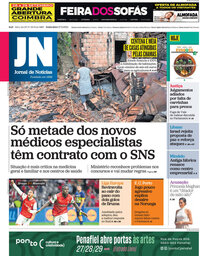 capa Jornal de Notícias