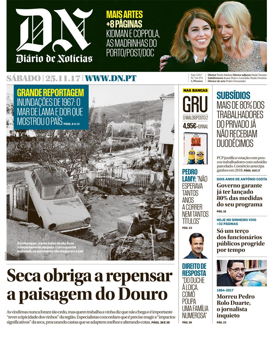 capa Diário de Notícias