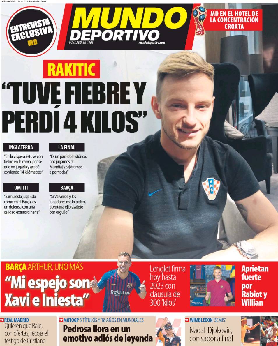 capa Jornal Mundo Deportivo