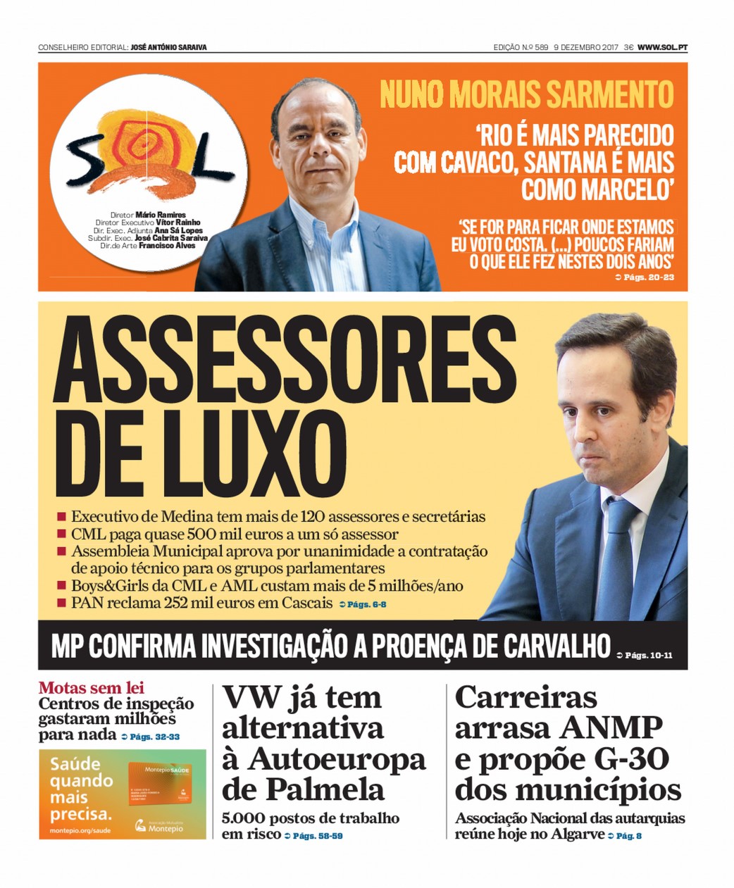 capa Jornal SOL