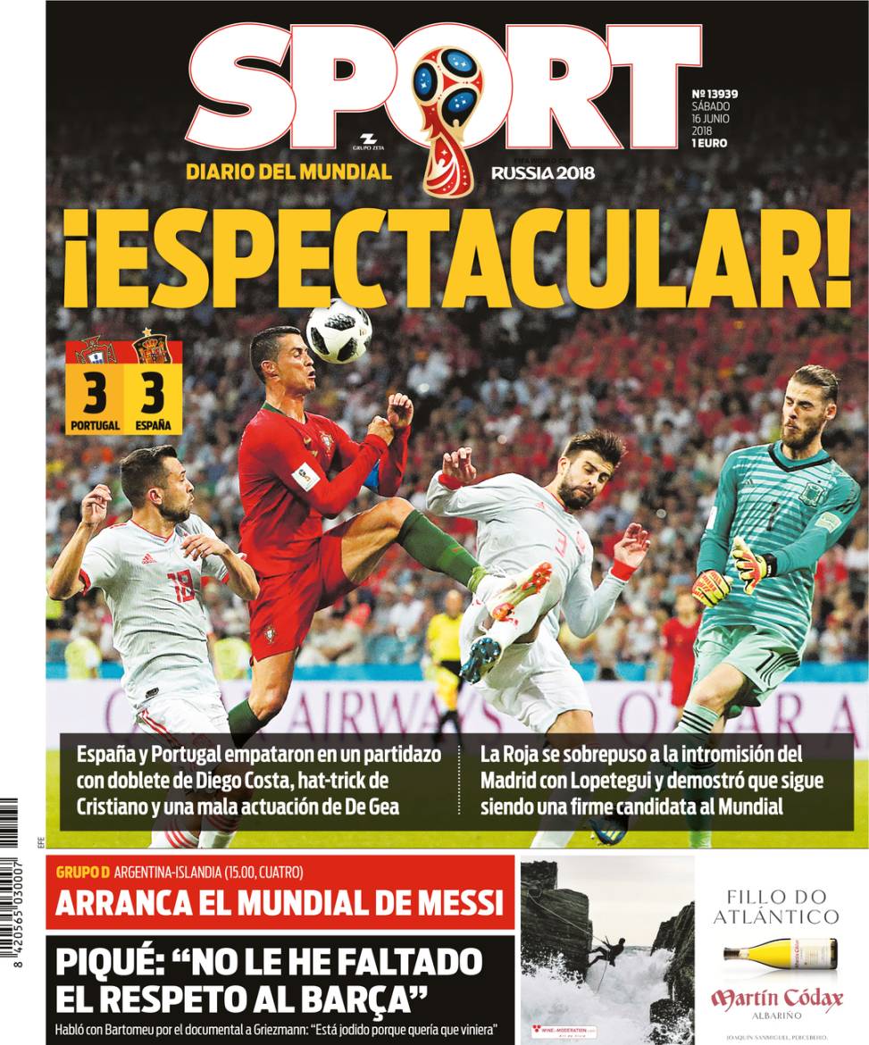 capa Jornal Sport